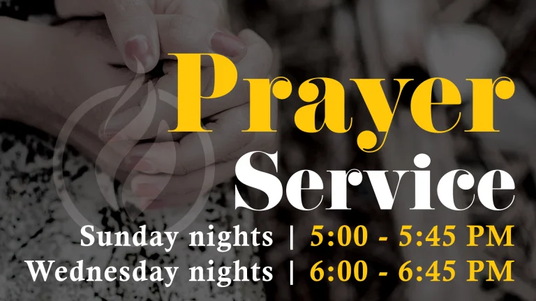 PRAYER MEETING (WEEKLY)